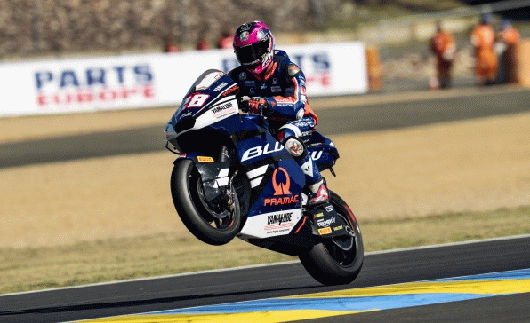 Guevara Tops Moto2 Rankings on French GP Friday