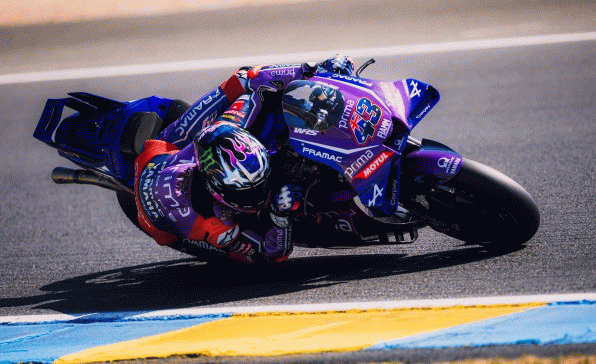Prima Pramac Yamaha MotoGP Faces Uphill Battle After Opening Day in Le Mans
