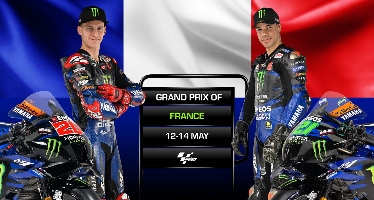 Monster Energy Yamaha MotoGP Prepped to Perform in French GP