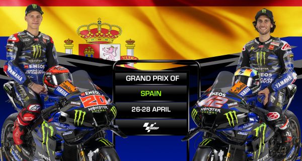 Monster Energy Yamaha MotoGP Set Up for Spanish GP Spectacle
