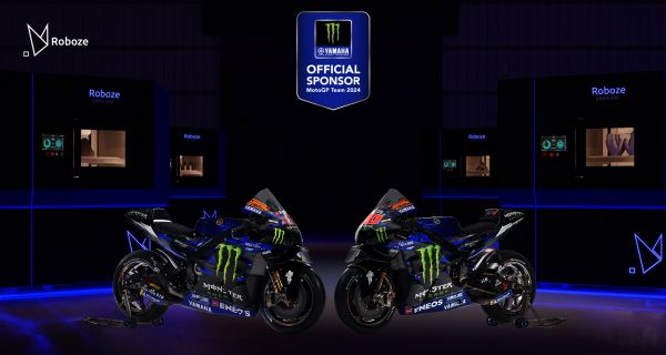 New Official Sponsor ROBOZE to Help Monster Energy Yamaha MotoGP Push Boundaries as Part of Partnership Renewal