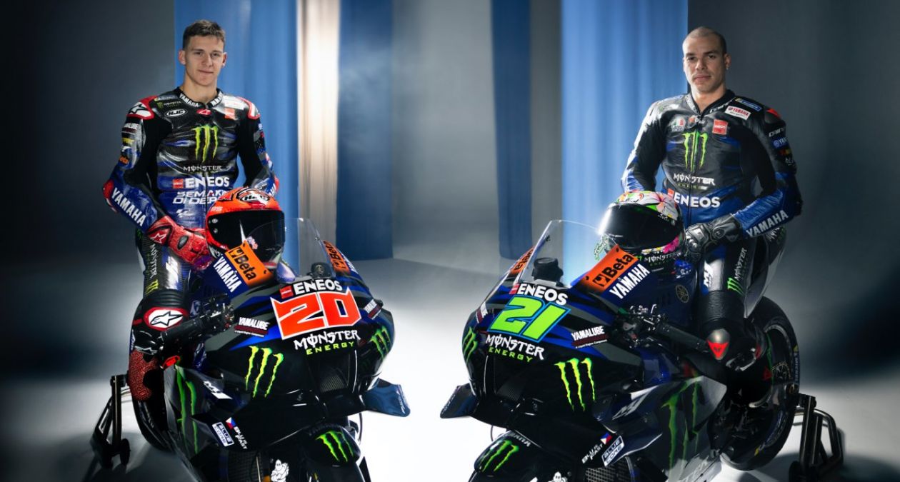 Monster Energy Yamaha MotoGP Unveil New 2023 Yamaha YZR-M1 Livery