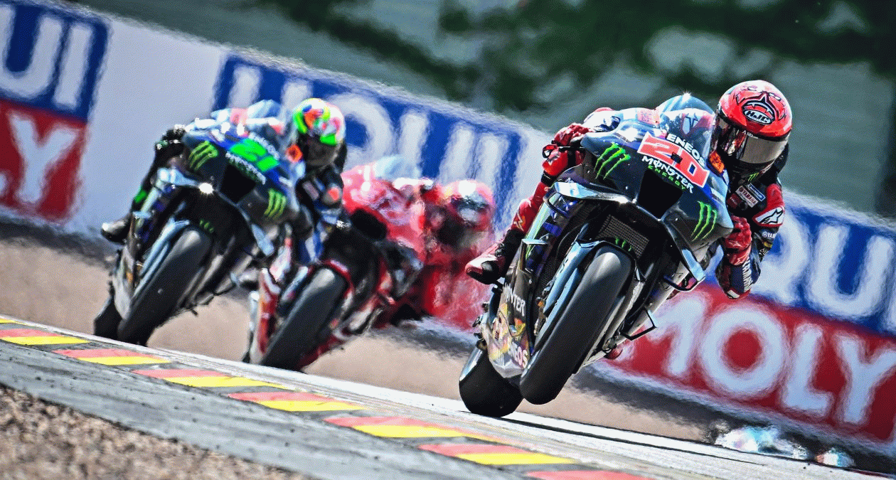 Sachsenring Sprint Ends in 13th and 15th for Monster Energy Yamaha MotoGP 