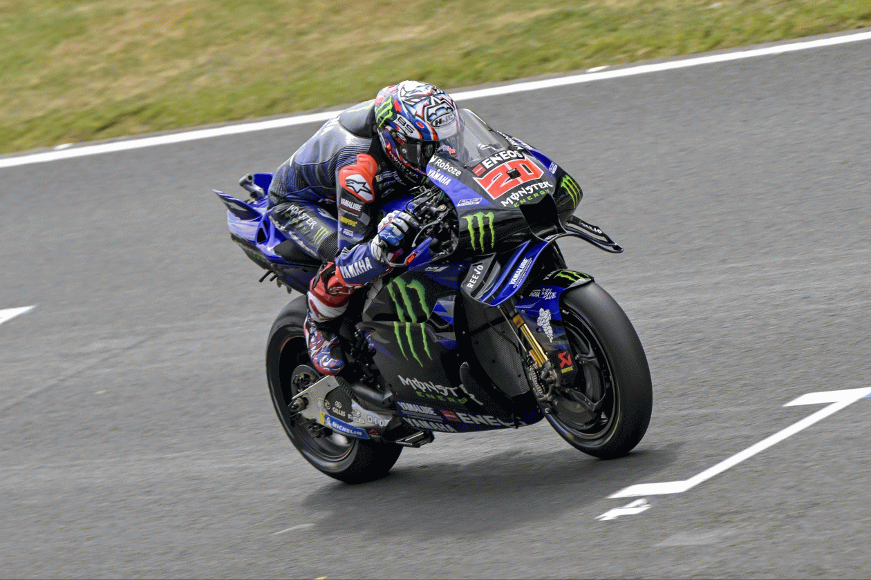 Quartararo Enters Q2 with Second Place on Le Mans Friday, Rins Unlucky to Find Himself in Q1