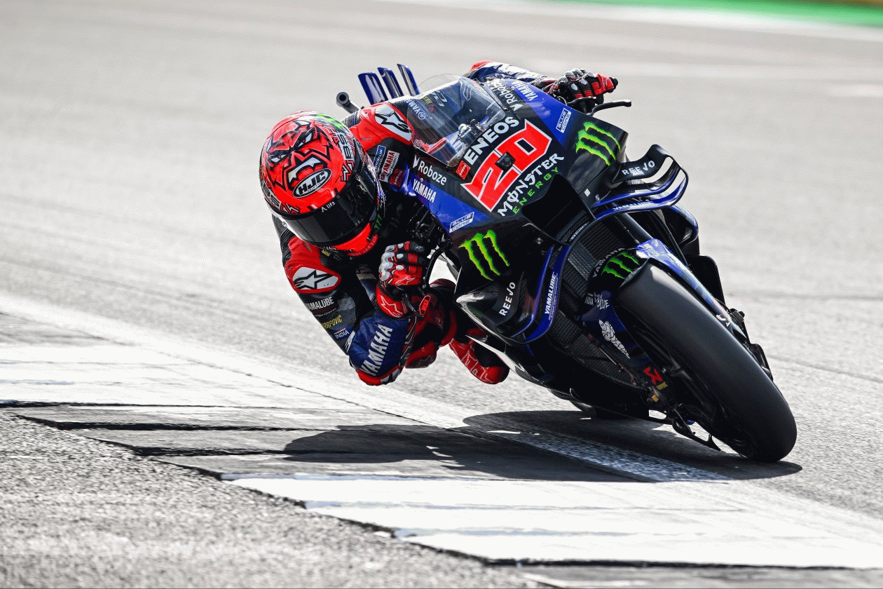 Quartararo and Rins Secure Q2 Spots on British GP Friday