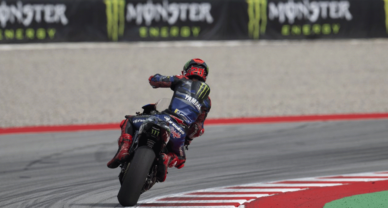 Seventh Place for Quartararo in Drama-Filled Catalan GP