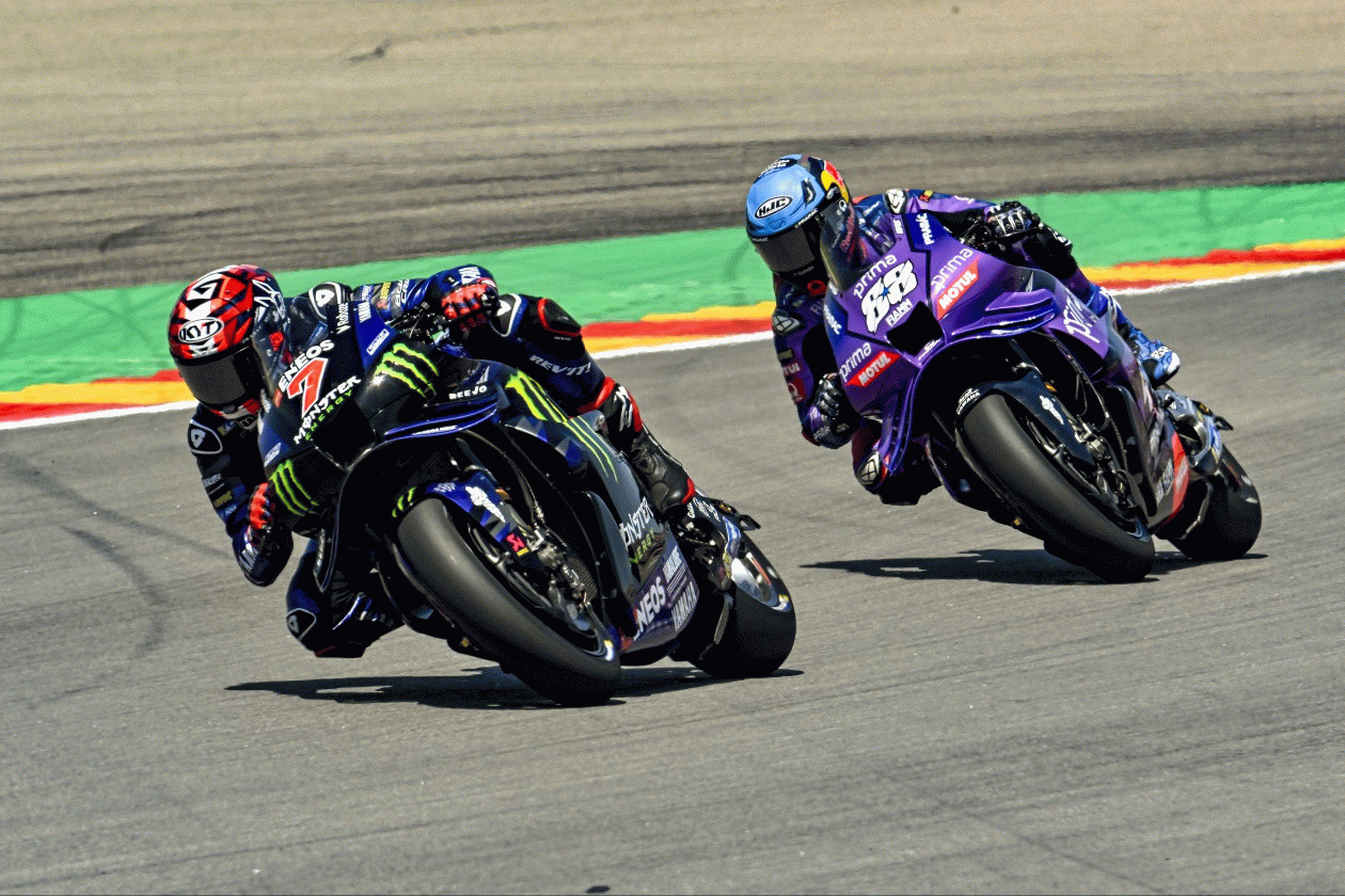 Augusto Fernández' Brave Ride Left Unrewarded in Aragon Sprint