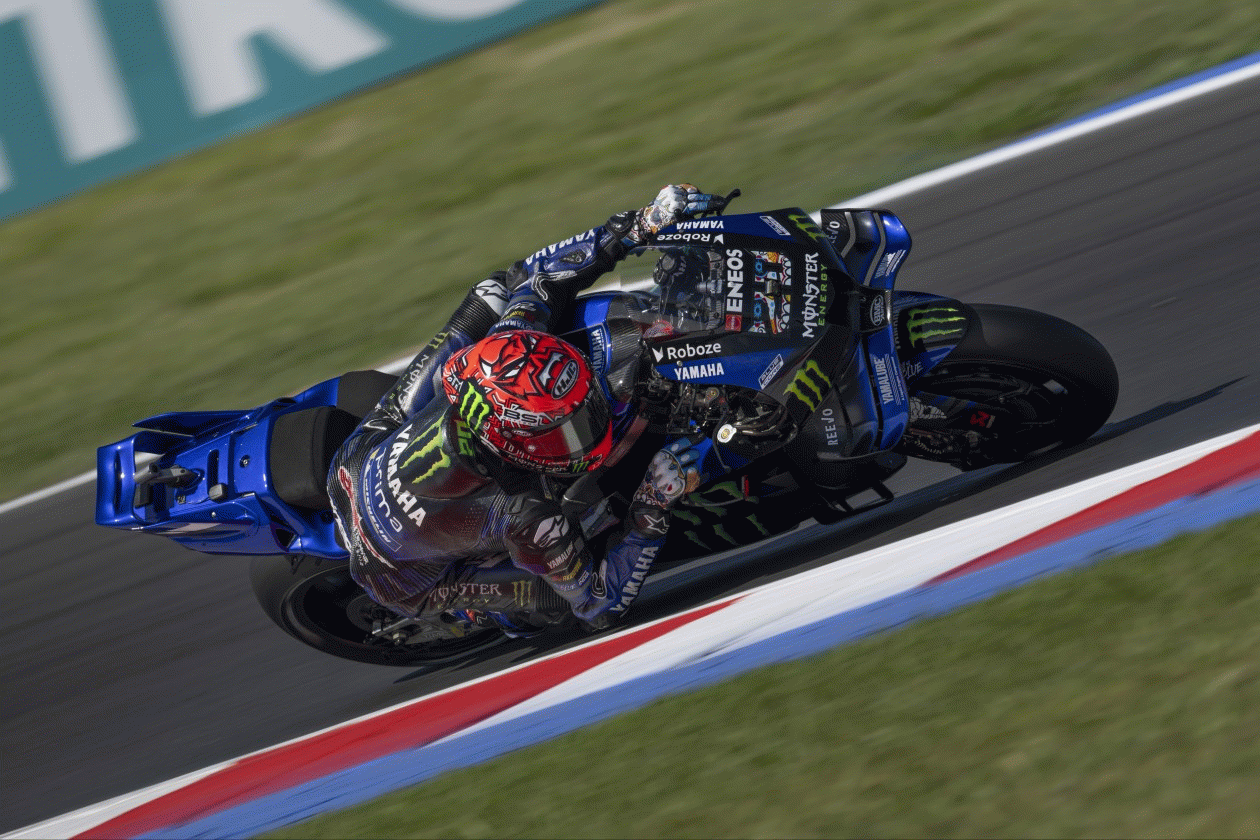 Monster Energy Yamaha MotoGP Navigate Testing Misano Friday