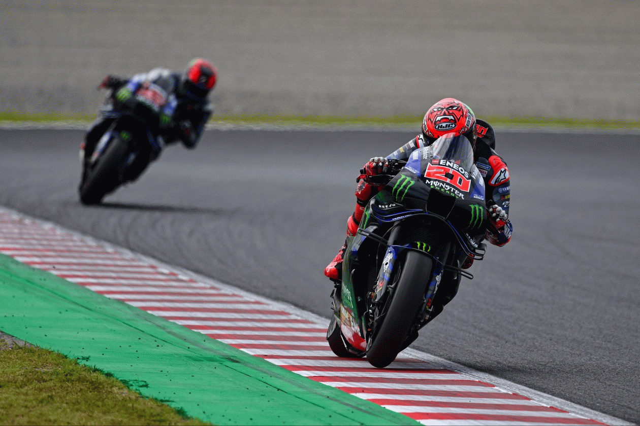 Determined Quartararo Delivers Q2 Result on Motegi Friday