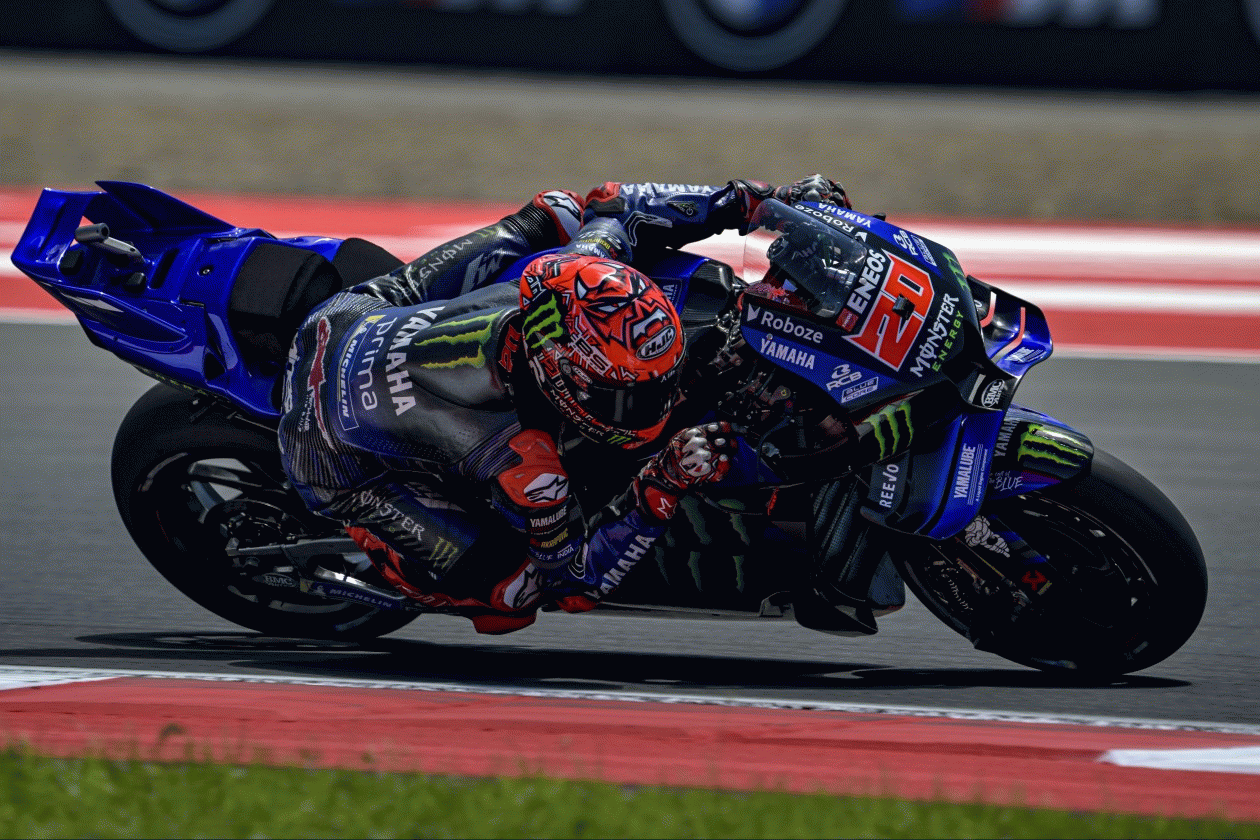 Quartararo & Rins Secure Direct Q2 Places on Indonesia GP Friday 