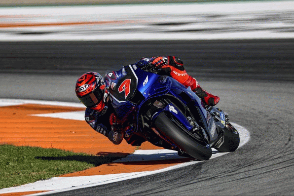 Yamaha Factory Racing Team Gains Insights During Valencia GP Saturday