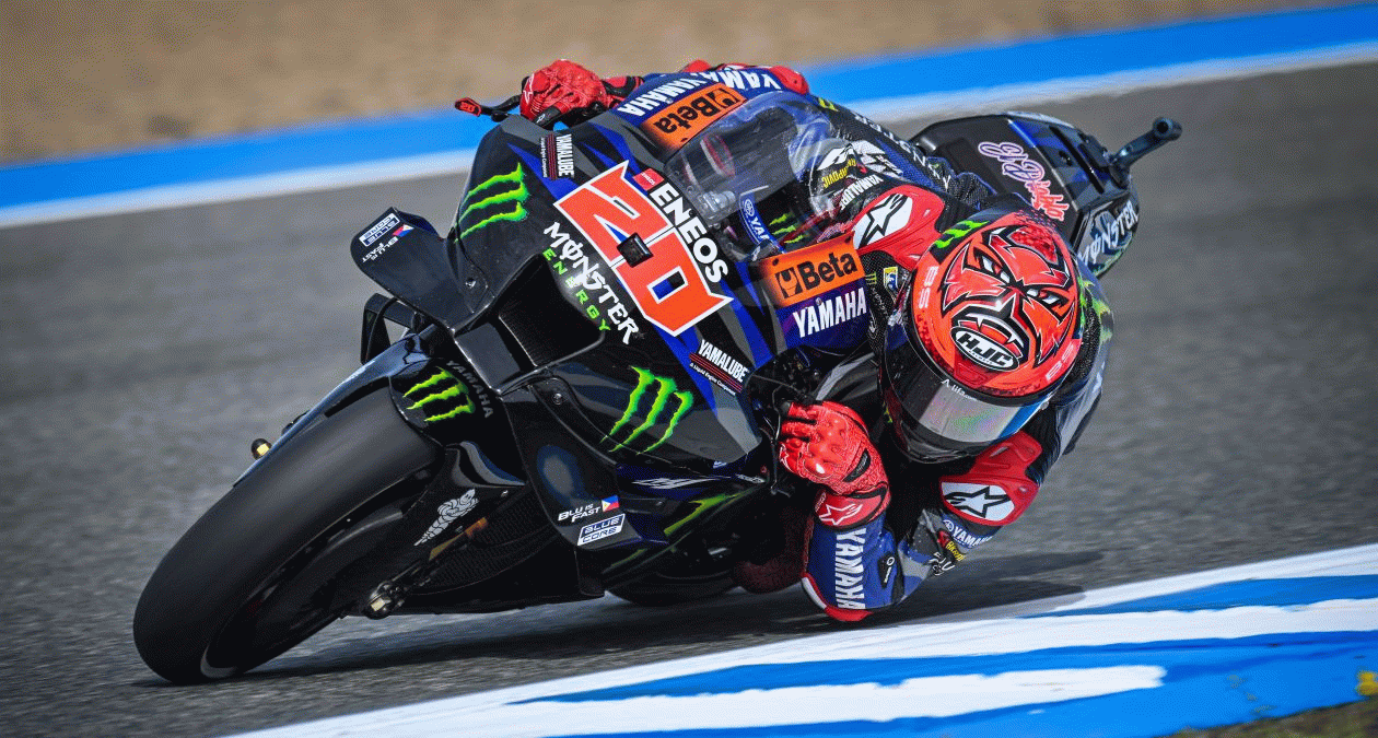 Monster Energy Yamaha MotoGP Search for Perfect Set-Up on Scorching Spanish GP Friday