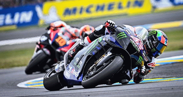 Monster Energy Yamaha MotoGP Show Fighting Spirit in French GP Race 