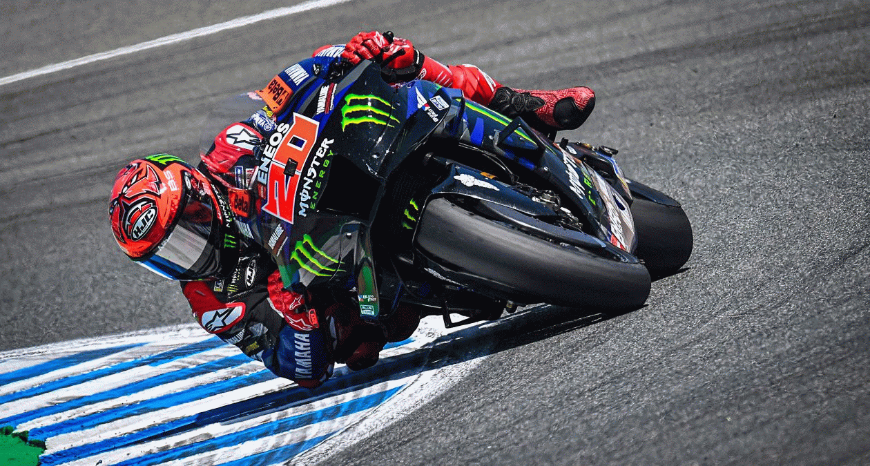Monster Energy Yamaha MotoGP Evaluate New Items at Jerez Test 