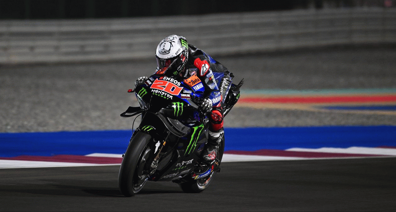 Monster Energy Yamaha MotoGP Finish 2024 Preseason Testing in Qatar