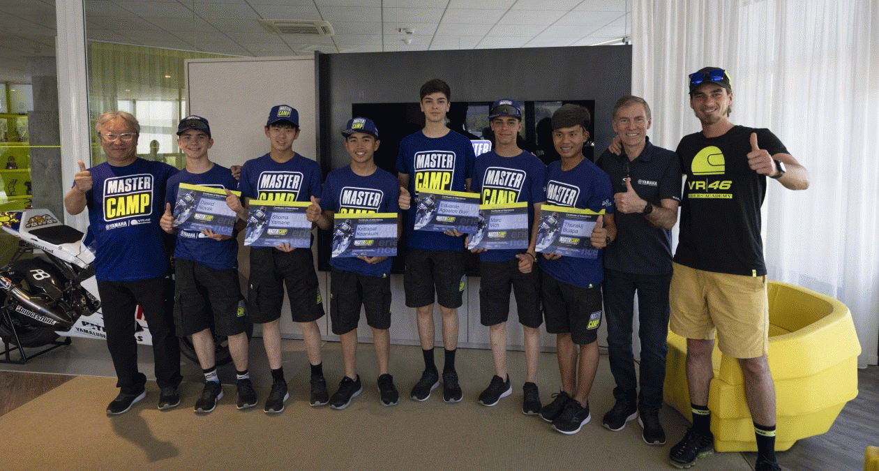 12th Yamaha VR46 Master Camp Students Conclude Their Training Experience 