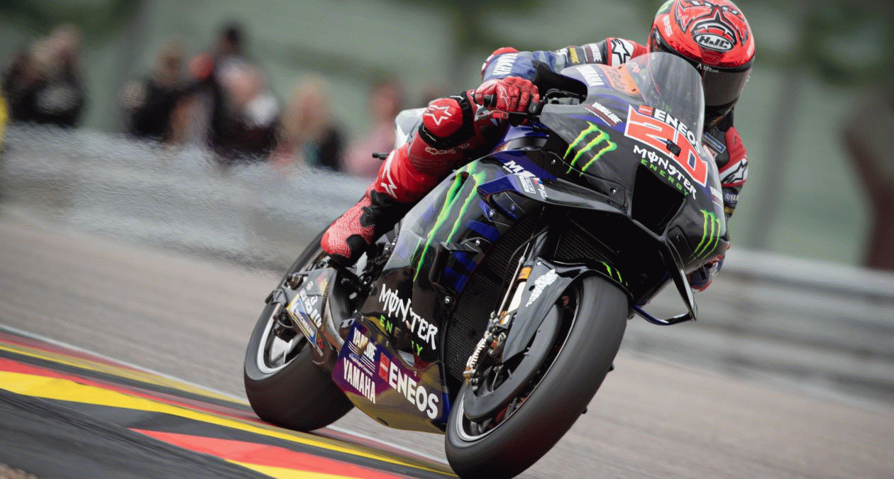 Quartararo Set for Q2 After Solid Sachsenring Friday