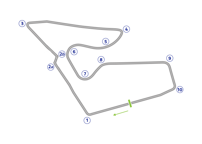 Grand Prix of Austria - Track map