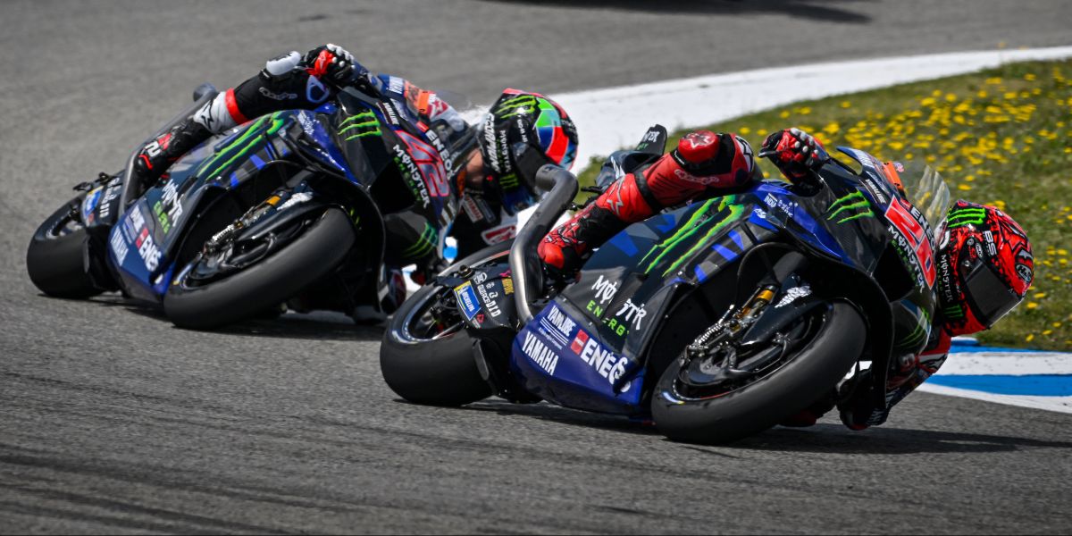 Monster Yamaha Duo Push to Points in Jerez Race