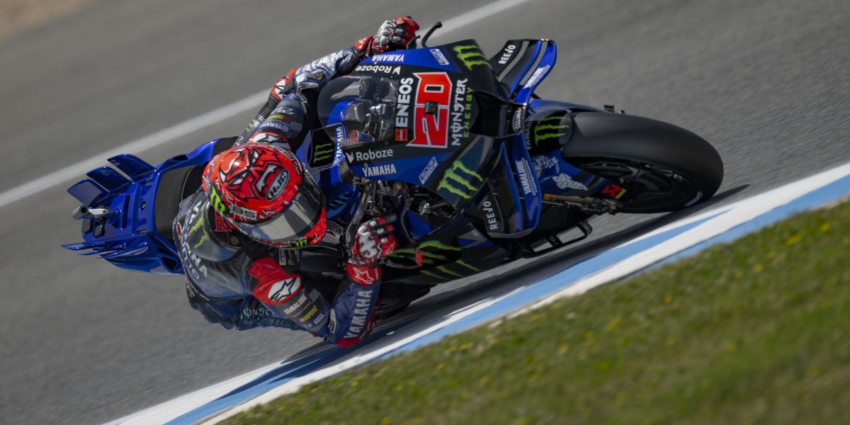Quartararo P5 and Rins P15 After 1st Day in Jerez